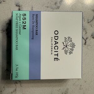 Argan + Coconut Shampoo Bar - White and Mint